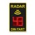 Radar +990.00kr